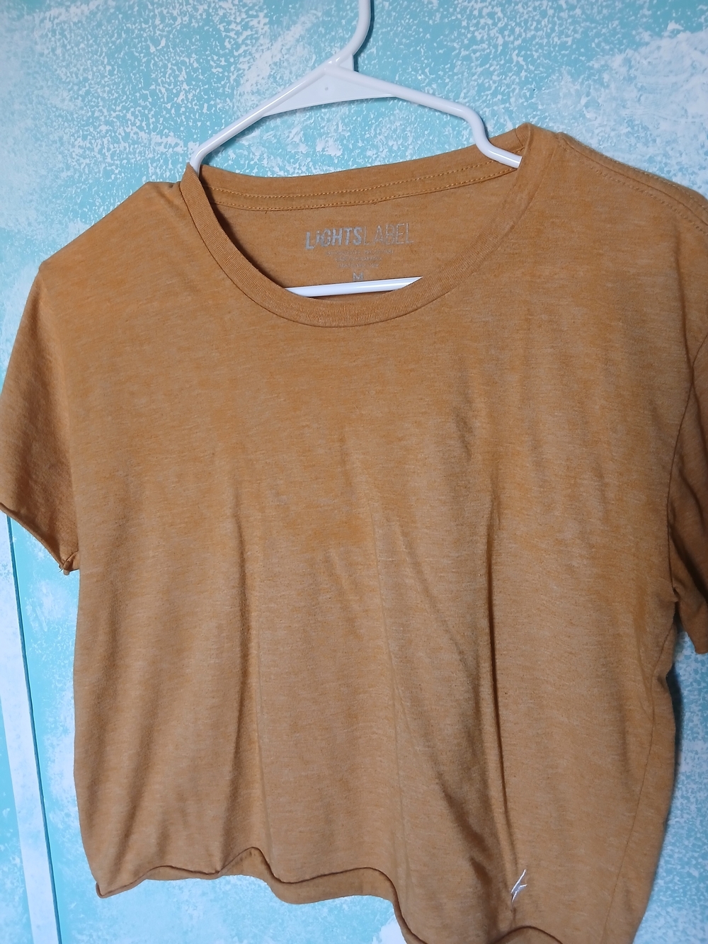 Women's Mustard Short Sleeve Tee